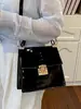 Bolsas para Mujer de Nuevo Estilo, Nuevas Bolsas Cruzadas de Moda, Estilo Retro, Nuevos Bolsos de Mano con Cadena, Bolsos Cuadrados Pequeños