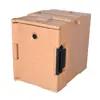 Caja Aislada Comercial Caja Aislada para Alimentos de 90 Litros Caja para Entrega de Comidas en Cafetería Escolar Caja para Entrega de Comidas de Cocina Central