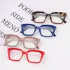 Gafas cuadradas de montura plana transfronterizas para mujer, modernas y versátiles, anti luz azul, adelgazantes, retro trendy, ligeras y cómodas