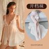 Amor como Gostar Lingerie Sexy Recorte Sexy Tela Seios Expostos Transparente Fenda Franzido Quente Camisola com Suspensório 5644