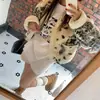 Pantalones cortos de invierno de lana de cordero de alta gama para mujer de Dongdaemun, Corea