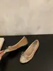 Primer Encuentro Ji Francés Aumento de Altura Interior Patchwork Punta Redonda Zapatos Planos de Ballet para Mujer 2026 Estilo Nuevo con Lazo de Falda Boca Baja