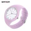 Relojes Sanda Serie Jelly Más Vendidos, Relojes de Cuarzo Modernos y Frescos, Relojes Deportivos Compactos e Impermeables para Estudiantes Hombres y Mujeres