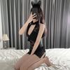Lencería Sexy para Mujer, Uniforme Sexy Cheongsam de Encaje, Atuendo Seductor Transparente, Conjunto de Ropa Apasionado, Venta al por Mayor desde Fabricante 1252