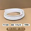 Tira de Borde Suave de PVC Autoadhesivo Pu Estilo Francés para Decoración de Puertas con Arco Curvo Borde de Pared de Fondo Estilo Europeo Línea de Yeso