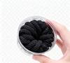 Gomas Elásticas de Caucho sin Costuras de Alta Elasticidad para el Cabello, Ligas Gruesas Duraderas para el Cabello para Mujer, Accesorios para el Cabello para Cola de Caballo