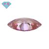 Huagang Gema Rosa Diamante Mosan Piedra Suelta Anillos Ojo de Caballo Hoja Moissanita Rosa Piedra Suelta 1 quilate
