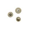 Pastilhas de Escova 19mm 22mm 25mm Cinza Preto Branco Marrom Polimento Desbaste Limpeza Pastilhas de Escova Sem Cabo Pastilhas de Escova com Núcleo de Ferro