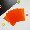 Página Divisória Laranja para Folhas Soltas, Núcleo de Reposição para Folhas Soltas de Classificação de Dados A7, Núcleo de Reposição para Folhas Soltas de 6 Páginas.
