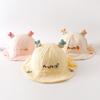 Gorro de Bebé Primavera y Otoño Delgado Recién Nacido Fetal Gorro Bebé Masculino Infantil Femenino Protección Solar Sombrero Cubeta Otoño e Invierno