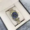 Aliexpress Comercio Exterior Transfronterizo Más Vendido Reloj Laojia para Mujer, Anillo de Diente de Perro Log con Esfera de Diamante, Reloj de Acero Dorado con Cuarzo para Mujer
