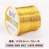 Accesorios de Alambre de Cobre para Bisutería DIY, Componentes para Collares de Perlas, Material Especial de Alambre de Cobre para Pulseras de Cuentas Pequeñas