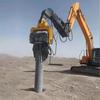 Excavadora de ingeniería, hinca de pilotes hidráulica, hinca de pilotes vibratoria hidráulica multifuncional, excavadora, hinca de pilotes de cemento modificada