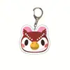 Llavero Forma Original Animal Crossing Colgante Acrílico Animal Crossing Amigos Estación de Servicio Juego Periférico Venta al por Mayor