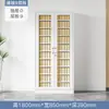Archivero metálico de doble sección, gabinete para documentos y registros de oficina, gabinete de almacenamiento con cerradura, estantería de acero, gabinete de almacenamiento