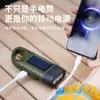 Linterna con Generación de Energía de Manivela, Pequeña Portátil, Multifuncional para Emergencias al Aire Libre Prevención de Desastres, Batería Externa Solar, Iluminación Fuerte