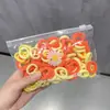 Anillo para toalla apto para el cabello de niños banda elástica de alta elasticidad goma para el cabello de mujer goma para el pulgar de niña pequeña cuerda para el cabello de bebé