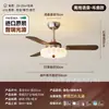 Luminária ventilador de feijão mágico vintage estilo francês para quarto e sala de estar, silenciosa com forte fluxo de ar, luminária ventilador elétrico estilo Bauhaus