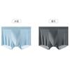 Ropa interior para hombre de seda de hielo sin costuras verano nuevo transpirable seda de morera antibacteriana color sólido cintura ropa interior cómoda para hombre punto