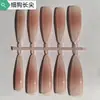 Puntas de Uñas de Colores Pre-Hechas Estilo Urbano, Uñas Portátiles Hechas a Mano con Degradado Difuminado, Fábrica de Productos Semi-Terminados de Arte para Uñas de Colores Premium de Alta Calidad