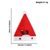 2026 Gorro de Decoración Navideña de Amazon para Niños Fiesta Navideña Disfraz Accesorio para Fotos Hombre Mayor sin Rostro Gorro de Navidad