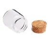Suministro botella de vidrio para té perfumado de 37 mm de diámetro Botella de corcho de alto borosilicato botella de bayoneta fondo plano botella cápsula de los deseos engrosada