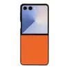 Adequado para Samsung Galaxy Z Flip8/ Capa para Celular Dobrável com Textura de Pele de Cordeiro Flip 3/4/5/6 Capa Traseira de Couro com 30% de Desconto