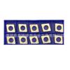 Suporte de Ferramenta de Torneamento CNC Junta Lâmina de Rosca Triangular em Forma de Pêssego Almofada de Faca de Liga Mt1603/Mw0804/Mv/Md/Mc