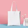 Nueva bolsa de lona de mano en blanco logo caricatura linda estudiante diagonal creativa impresa publicidad bolsa de algodón