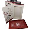 Caja de embalaje de productos electrónicos con cable de datos personalizado, caja de cartón con ventana, caja de cartón blanca, caja de color digital, lote pequeño personalizado