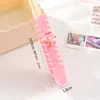 Peine de pelo portátil lindo de dibujos animados para uso doméstico, peine de espina de pescado para niñas, peine especial para trenzar con cola puntiaguda pequeña para niños y bebés