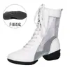 Zapatos de mujer para danza moderna, zapatos de suela blanda para baile cuadrado de todas las estaciones, zapatos de baile de marinero, botas de baile largas, zapatos de baile, zapatos de baile latino