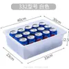Batea Rectangular de Plástico, Batea para Comida, Caja de Almacenamiento Colorida, Estante para Bateas, Batea de Empaque, Batea para Clasificación y Distribución, Batea como Material Didáctico, Batea de Almacenamiento