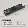 Canaleta de luz biselada de una sola pieza curva, delgada como alas de cigarra, para techo suspendido y lavado de paredes, con esquina redondeada integrada