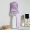 Peine Hueco en Forma de H Repelente de Mosquitos para Cabello de Alto Volumen, Peine Acanalado para Masaje del Cuero Cabelludo, Peine de Peluquería, Peine con Bolsa de Aire para Limpieza del Hogar