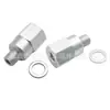 Acessórios de Modificação de Carro Série Ls Adaptador de Temperatura da Água de Resfriamento em Liga de Alumínio Acessórios M12X1.5 Para 1/8Npt