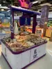 [Gabinete de pesagem discreto] Fornecimento direto da fábrica gabinete de pesagem a granel para lanches de supermercado gabinete de pesagem a granel para lanches de alimentos em liga de alumínio