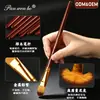 Ventas Directas de Fábrica Transfronterizo Nuevo Modelo Bolsa de PVC Set de 6 Pinceles Artísticos Pinceles para Óleo Pinceles para Gouache Pinceles para Óleo Pinceles para Tiza