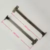 Estuche de vuelo caja de madera soporte para marco de fotos hardware caja de aluminio caja de madera caja de herramientas accesorios de soporte asa curva grande escuadra