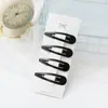Novo processamento de pintura eletroforética grampo de cabelo preto BB clip grampo de cabelo grampo para franja acessórios de cabelo simples e modernos atacado