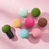 Fornecimento de fábrica puff de pó cabeça de cogumelo uso duplo seco e molhado água de bolhas para ficar maior esponja de maquiagem maquiagem base creme BB Algodão