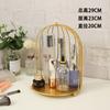 Tocador de Escritorio Jaula para Pájaros Perfume Cosméticos Skincare Estante de Almacenamiento Caja de Almacenamiento Decoración Estante de Exhibición Baño Dormitorio