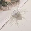 Tela Original Atmósfera Otoño e Invierno Núcleo de Pluma Flor de Pluma DIY Accesorios para el Cabello Tocado Accesorios para Ropa Venta al por Mayor