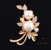 Broche de alta qualidade estilo coreano ouro fosco imitação de madrepérola Pinos de roupa versáteis estilo coreano Broche de liga criativo para roupas