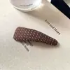 Pinzas para el cabello de estilo coreano, de alta gama, con patrón AB de lunares: sencillo, moderno, suave, dulce y versátil, perfecto para flequillos laterales y mechones sueltos; nuevo estilo