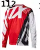 Ropa Nueva para Ciclismo Verano Hombres Ropa para Reducir la Velocidad Ropa para Ciclismo de Motocicleta Todoterreno Absorbente de Sudor y Transpirable de Manga Larga Ropa para Ciclismo Fox