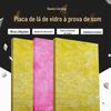 Placa de Lã de Vidro Owens Corning Hidrofóbica à Prova de Fogo Placa com Revestimento de Folha de Alumínio Absorvente de Som Algodão Silenciador Placa de Isolamento de Lã de Vidro Centrífuga
