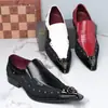 Superventas de Amazon Transfronterizo Tallas Grandes Comercio Exterior para Hombre Mocasines Casuales de Ponerse para Negocios Calzado Formal de Jalar para Hombre 25732