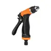 Lavadora de alta pressão doméstica 12V para carro, pistola de água, bico de pistola de spray de bala, ferramenta de escova para rega de jardim e carro