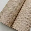 Papel de Parede Estilo Rattan Casa de Hóspedes Hotel Papel de Palha Papel de Parede Fundo de Papel de Parede Xadrez de Rattan Liso Decoração de Porta de Armário